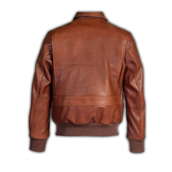 Lightweight Cowhide Flight Jacket - Image 2