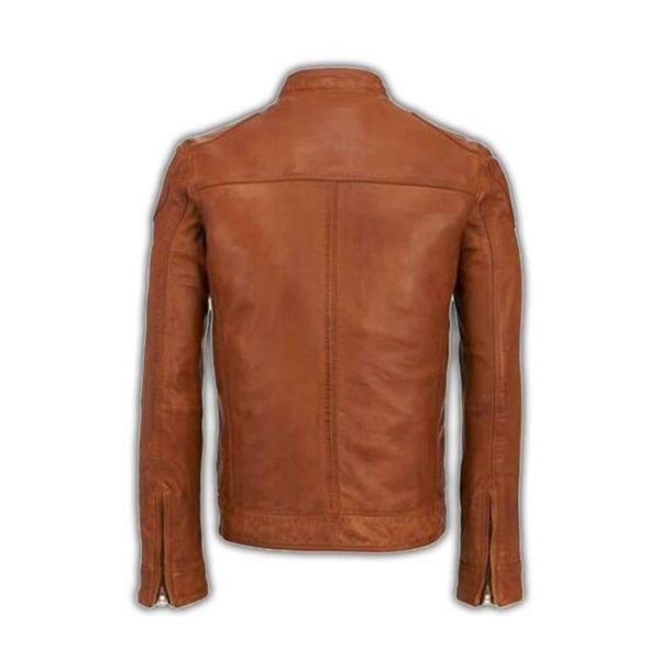 Men's Fashion Stylish Quality Leather Jacket - Image 2
