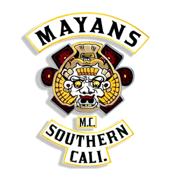 MAYANS SOUTHREN CALI MC JACKET 35CM IRON ON EMBROIDERED 04 PCS SET